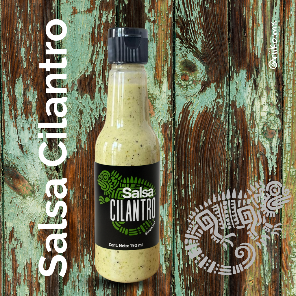 Salsa Cilantro 150 ml (Paquete de 5 salsas Cilantro)