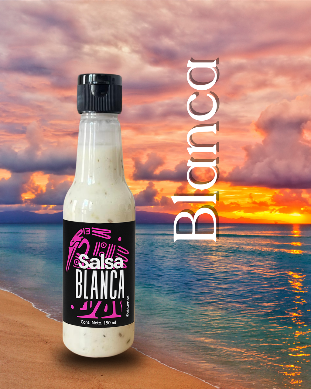Salsa Blanca 150 ml (Paquete de 5 salsas Blancas)