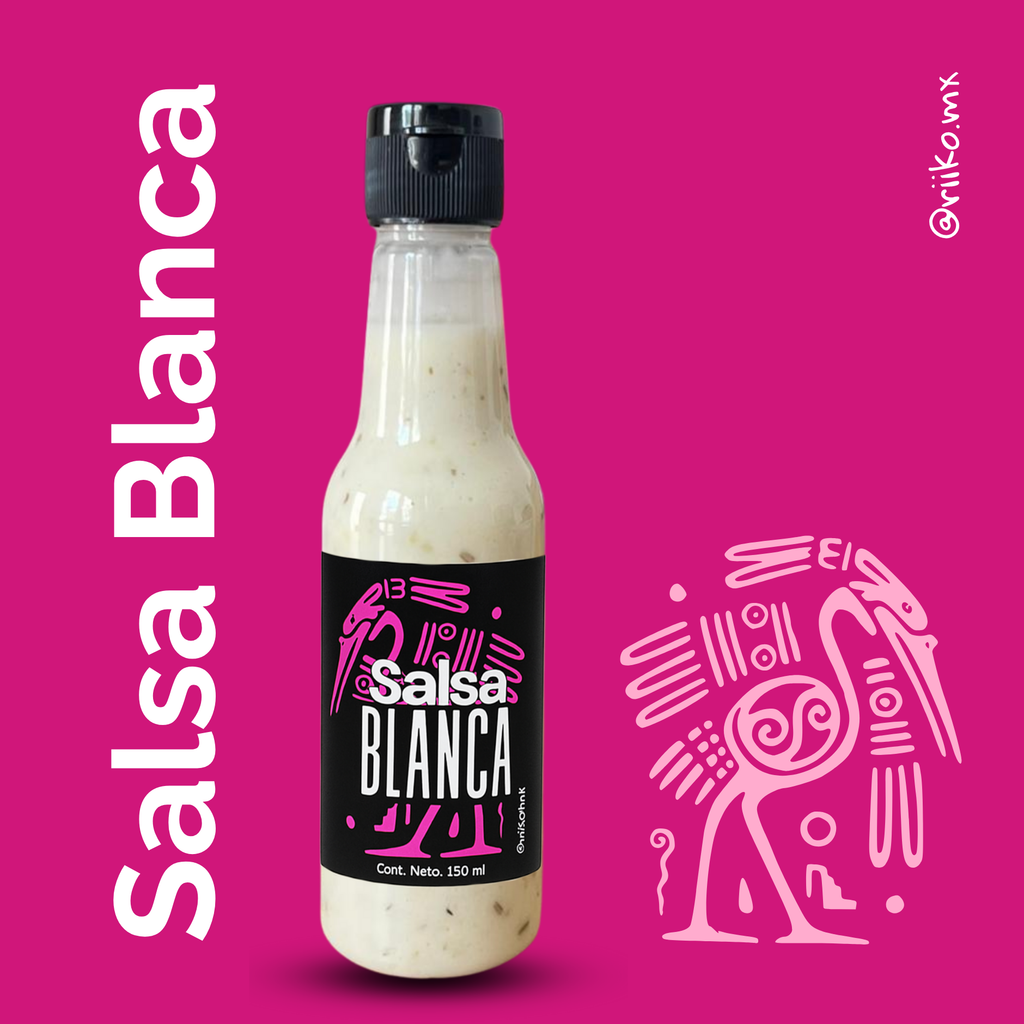Salsa Blanca 150 ml (Paquete de 5 salsas Blancas)