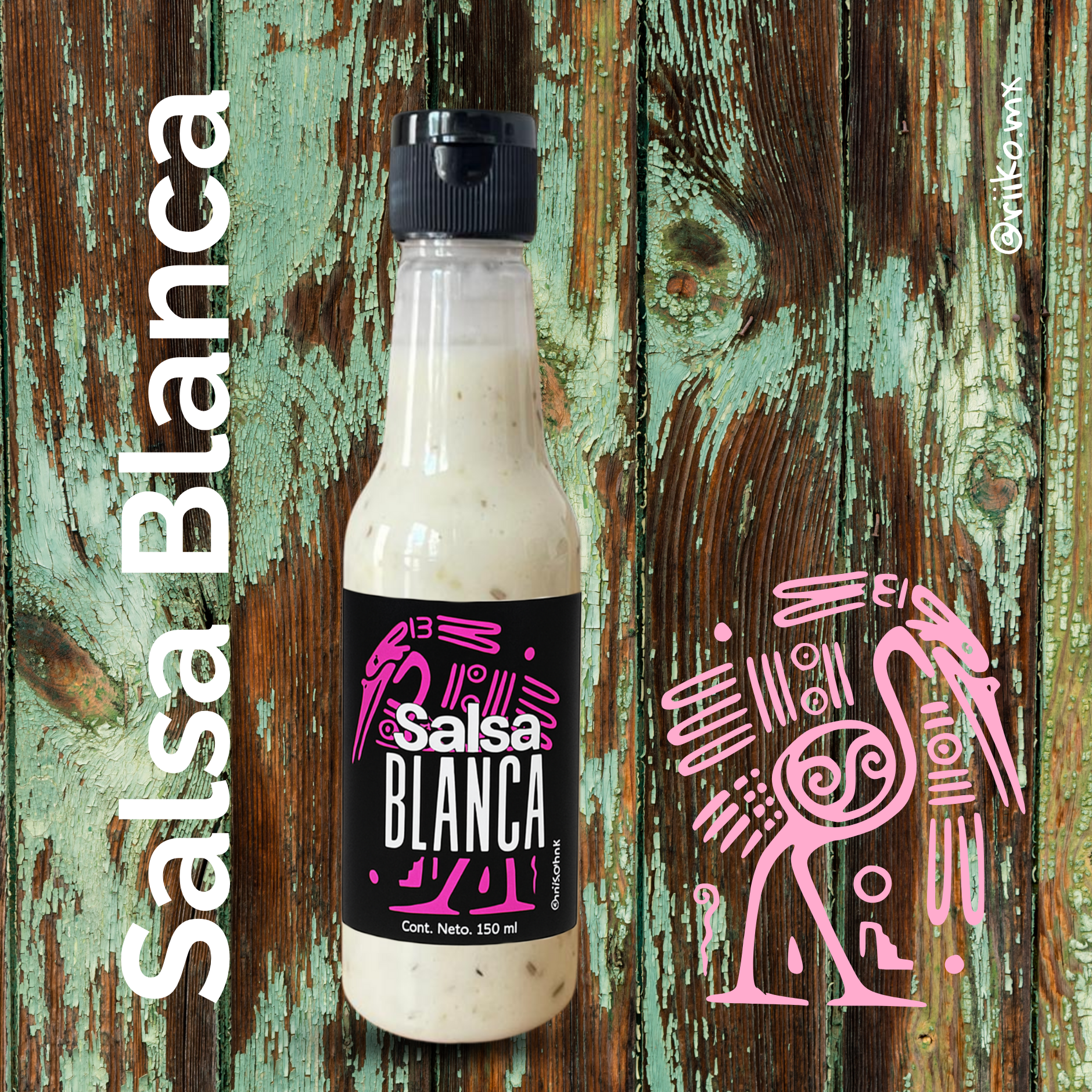 Salsa Blanca 150 ml (Paquete de 5 salsas Blancas)