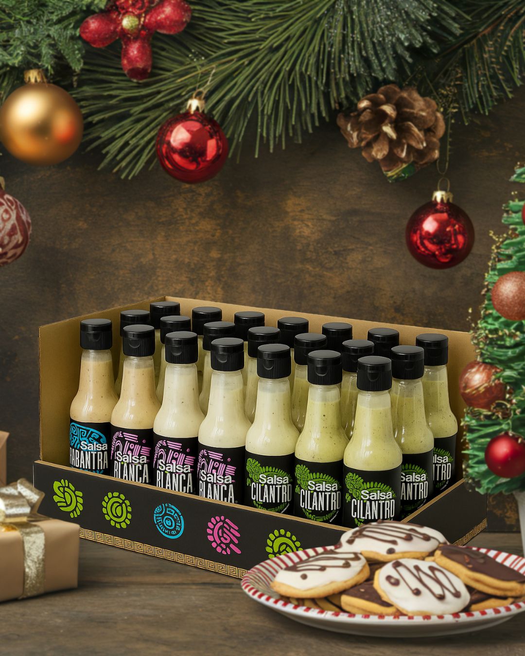 Caja de 24 Salsas (8 de cada una)