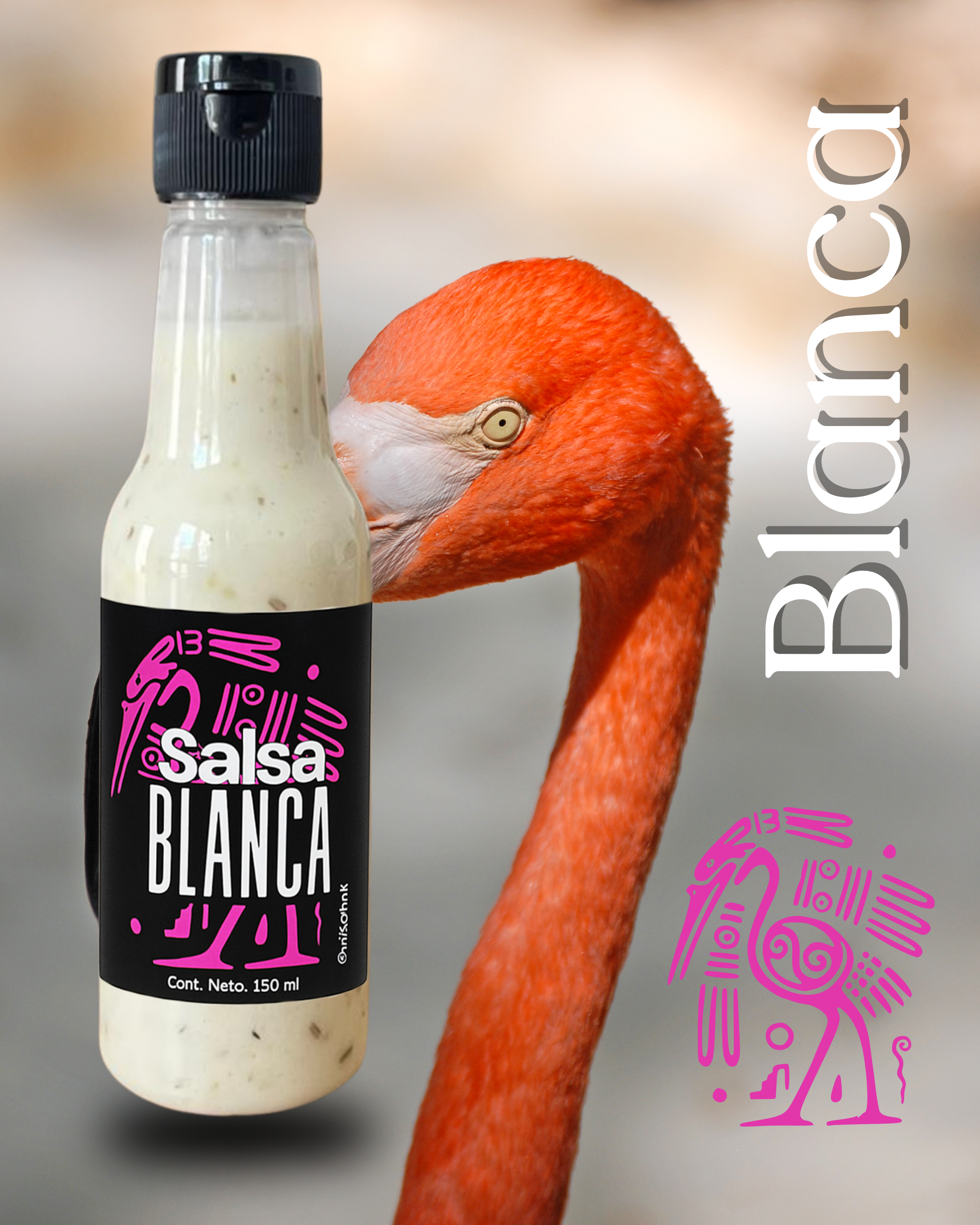 Salsa Blanca 150 ml (Paquete de 5 salsas Blancas)