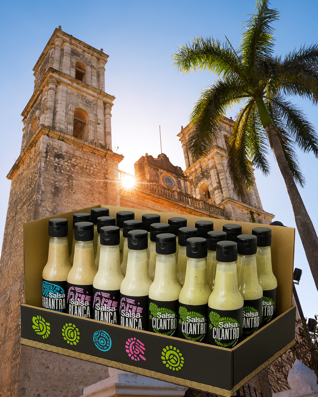 Caja de 24 Salsas (8 de cada una)